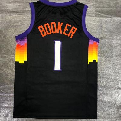 China Wholesale Mens Phoenix City Edition Sun Basketball Tank Top Custom Uniform 1 Devin Booker 13 Nash 22 Ayton Antibacterial for sale