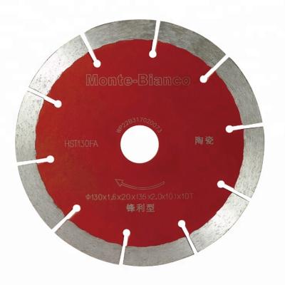 China For Ceramic Tile Porcelain Cutting 130mm Diamond Circular Cutting Disc For High Quality Ceramic Tile Porcelain, Fast Cutting for sale