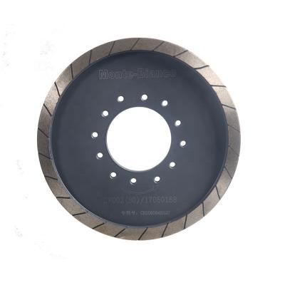 China 250mm Diamond Dry Squaring Wheel For High Quality Ceramic Tile Edge Trimming for sale