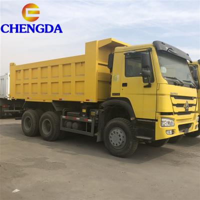 China Used Dump Truck Tipper For Sale In Dubai HOWO Truck Price Dump 5600x2300x1500mm for sale