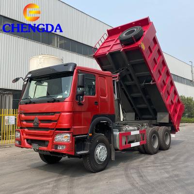 China Aluminum Alloy Best Selling New HOWO 371hp 10 Wheeler Dump Truck for sale