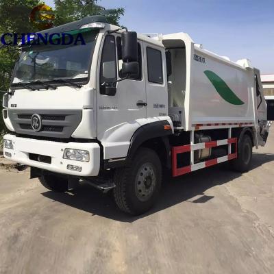 China Garment Shops China 8 12 CBM Compression Refuse Collector Compactor Garbage Truck for sale