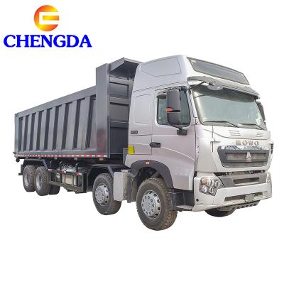 China Sinotruck HOWO 8x4 420hp 12wheels New Heavy Duty Dump Truck > 8L for sale