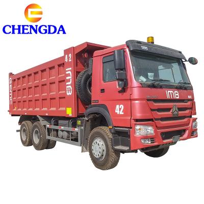 China Howo Used 6X4 10Wheels Tipper Dumper Dump Truck Price 6 - 8L for sale