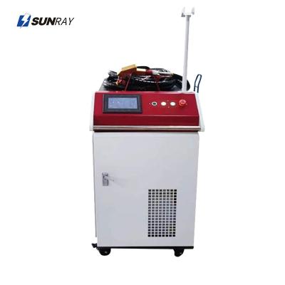 China Affordable PVC Fiber Laser Machine Raycus Max Jpt 1000w 1.5kw 2000w Metal Cleaning Rust Removal for sale