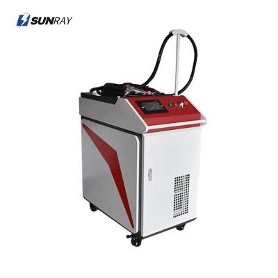 China Hotels Metal Stainless Steel Welding Raycus CNC 1000W 1500W 2000W Micro Fiber Laser Handheld Welding Machine for sale