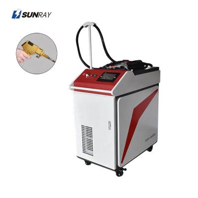 China Professional Hotels Container Welding 1000w 1500w 2000w Handheld Fiber Laser Welding Machine for sale