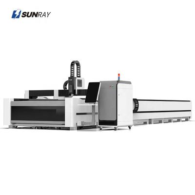 China 1000w 2000w 3000w tube sheet fiber laser air cooled cutting machine can be used to cut metal materials for sale