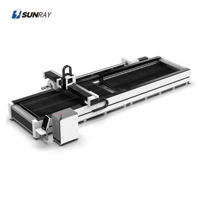 China High quality air cooled 3000*1500mm 1000w 2000w 3000w stainless steel tube integrated tube sheet fiber laser cutting machine for sale