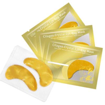 China Anti-Puffiness Anti-Puffiness Private Label OEM 24K Gold Eye Patch For Anti Aging Eye Wrinkle Bio-Collagen Eye Mask for sale