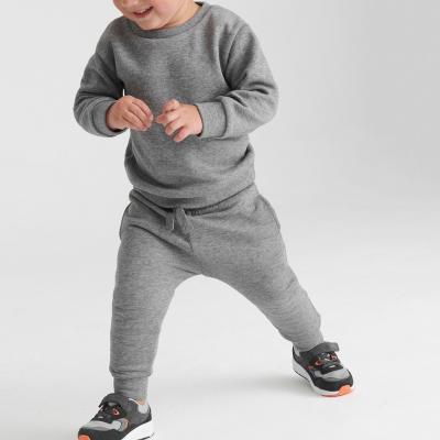 China Breathable Kids Plain Baby Boy Sweater Tracksuit Two Pieces Hoodie Jogger Tracksuit Kids for sale