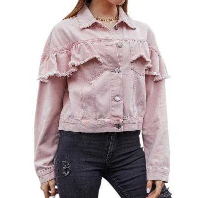 China 2021 Anti-wrinkle ladies fashion jacket early autumn fashion jacket for sale