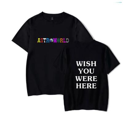 China New Fashion Hip Hop T-shirt Men Women Harajuku QUICK DRY T-shirts YOU WERE HERE Letter Print Tees Tops for sale