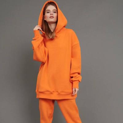 China QUICK DRY 2 Piece Set Tracksuit Women Hoodies Tops And Pants Casual Joggers Women Sweat Suits Set Hoodies Set for sale