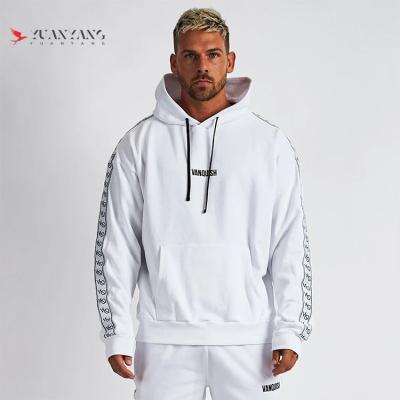 China Custom Logo Men's Anti-Shrink Jogger Pullover Men's Long Sleeve Tracksuit Gym Hoodie for sale