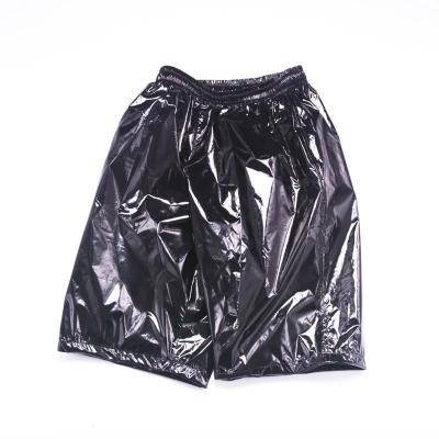 China Anti-wrinkle fashion men's shiny custom fitness designer reflective material Dance Wear Men's shorts for sale