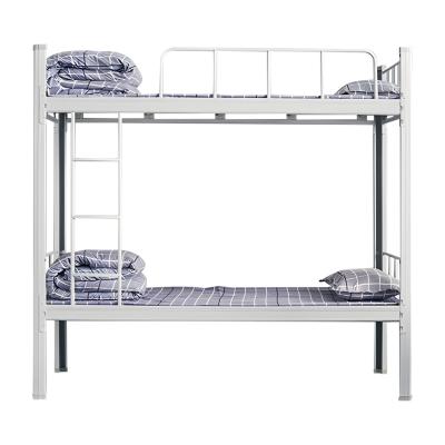 China School Dorm Metal Foldable Bunk Bed With Lockers for sale