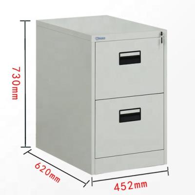 China (Other) YINUOKE New Adjustable Design 2 Two Drawer With Key Lock Under Table File Hanging Cabinet Two Bucket WC for sale