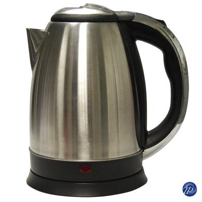 China Boil-Dry Pad Electroplate Stainless Steel Electric Water Kettle With Electroplating Handle Tetera de acero inoxidable for sale