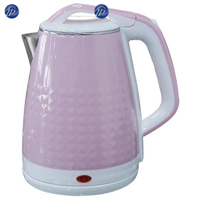 China Protective Kitchen Appliances New Design Stainless Steel Water Boil-Dry Electric Kettle 1.8L With Plastic Surface for sale