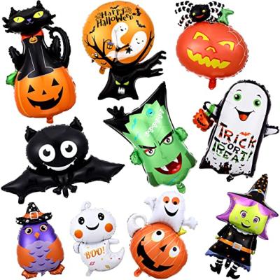 China Advertising Toy Amazon Hot Selling Pumpkin Halloween Balloons for Halloween Decorations for sale