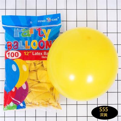 China Hot Matte Latex Balloon Fengche Brand Christmas 2021 balloon 12 inch balloon for sale