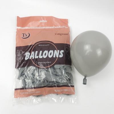 China 2021 Hot Selling Various Advertising Toy Amazon Theme Party Decoration Retro 5 Inch Colors Latex Balloons for sale