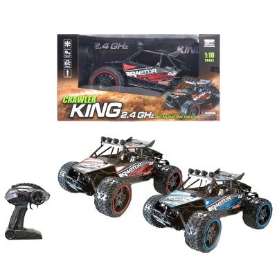 China 2.4G 1/10 scale electrics toy rc toy rc model 2.4G 1/10 scale RC truck remote control big off-road monster crawler high speed rc car 4wd for kids for sale