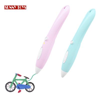 China 3D Printing Educational Toys Drawing Toy Use Low Temperature PCL Printer Filament 3D Printing Pen for sale