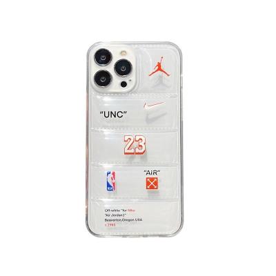 China Sports Designer Jordan Puffer Phone Case Luxury Soft TPU Shockproof Phone Cover For iPhone 7/8 Plus for sale