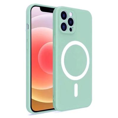 China Shockproof For iPhone 13 Case Magnetic Cover Shockproof Wireless Charging The Magsafe Clear Cell Phone Case For iPhone 13 Pro Max Case for sale