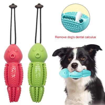 China Sustainable Function Octopus Molar Dog Education Fun Toy Seven Kinds Chewing Tooth Dog Toys for sale