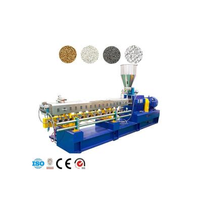 China Manufacturing Plant Manufacturer Wholesale Double Screw Plastic Pelletizing Extruder Machine Underwater Pelletizing for sale