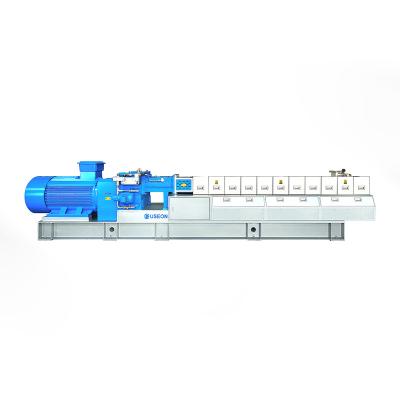 China Granules Factory Hot Sales Plastic Extruder Machine Pellet Production Line Plastic Twin Screw Extruder for sale