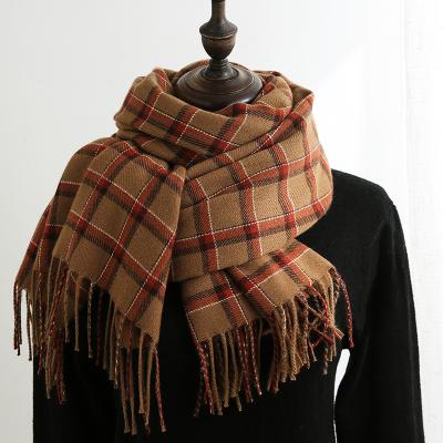 China High quality polyester cashmere winter women scarf shawls pashmina winter scarf for women for sale