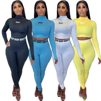 China 2020 Hot Selling Yoga Running Seamless Set Breathable Long Sleeves Quick Dry T-shirt Fitness Tight Yoga Pants Suits for sale