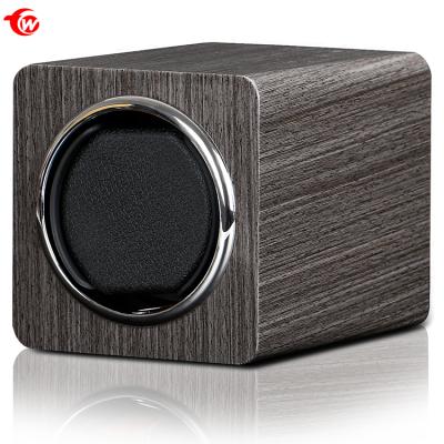 China New Design Wooden Small Luxury Simple 1 In Small Box 5 Running Colors Watch Winder Watch Winder for sale