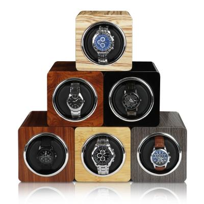 China For Automatic Watch Winder Watch Winder Automatic Bamboo Wooden Case Cheap Watch Winder For Simple Watch for sale