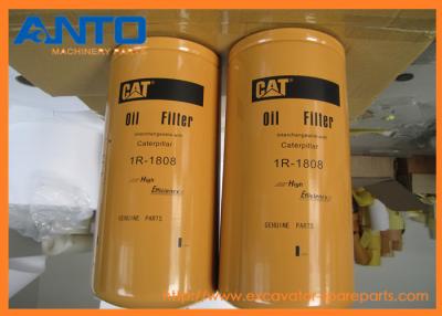 China filtro de óleo do motor de 1R1808 1R-1808 para a máquina escavadora do gato 330C 336D à venda