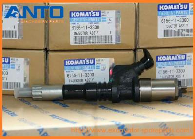 China 6156-11-3300 6156113300 KOMATSU pc400-7 Graafwerktuig sa6d125-3 Motorbrandstofinjector Te koop