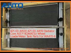 421-03-44120 421-03-44110 Radiator Core ASS‘Y KOMATSU Wheel LoaderWater Tank Parts For WA470-6 