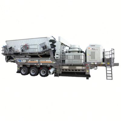 China Crawler Mining Type Mobile Crushing Plants To Russia Plant Mobile Crawler Crusher Plant for sale