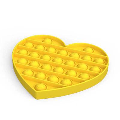 China Hot Silicone Mold T 216 Shiny Amazon Resin Mold DIY Heart Silicone Board Game Toys Relieve Stress for Kids and Adults for sale