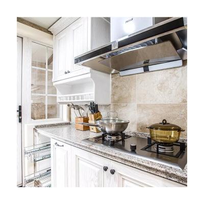 China Durable Sell Hot Cakes Finished Prefabricated Kitchen Cabinets Modular Solid Wood Kitchen Cabinets Made in China for sale