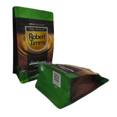 China Moisture Proof Foil Coffee Bags Foil Coffee Pouch Foil Coffee Packaging for sale