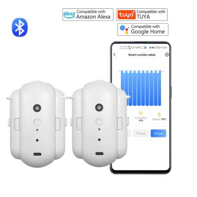 China Smart Wireless Smart Home Smart Home Switch Robot Curtain Installation Live Electric Motor By Alexa Google Home for sale