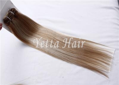 China Color mezclado modificado para requisitos particulares de la Virgen de las extensiones brasileñas sin procesar del cabello humano en venta