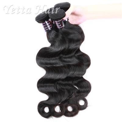 China el pelo remy indio virginal suave de 18 pulgadas/el cabello humano sin procesar lía en venta