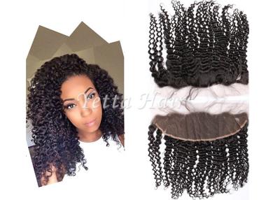 China 13'  X 4'' Smooth Soft Virgin Hair Lace Frontal Closure With Baby Hair for sale