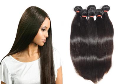 China No Chemical Unprocessed Human Hair Bundles / Silky Straight Remy Hair for sale